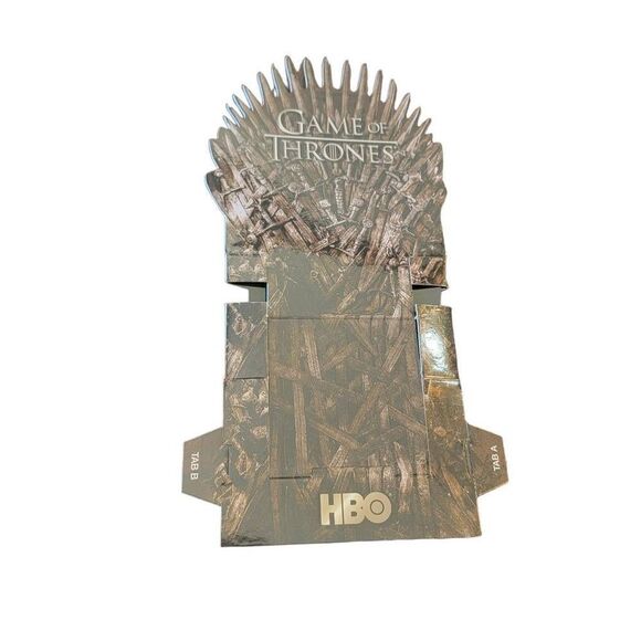 Game Of Thrones The Final Season Promo Card Foldout Phone Holder Throne HBO - Picture 2 of 6